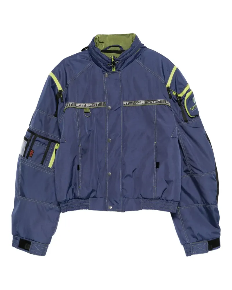 Martine Rose Bomberjacke mit Taschen - Blau Blau