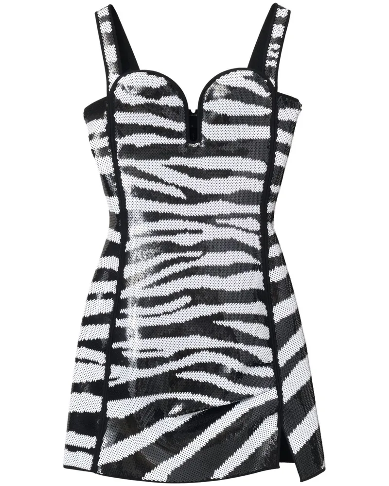 Marc Jacobs The Zebra Kleid - Schwarz Schwarz