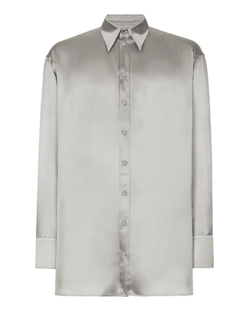 Dolce & Gabbana Klassisches Hemd - Grau Grau