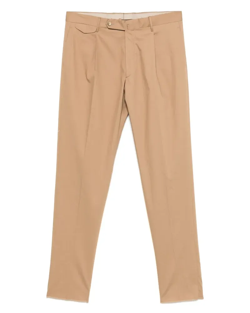 Tagliatore Hose mit Bundfalten - Nude Nude