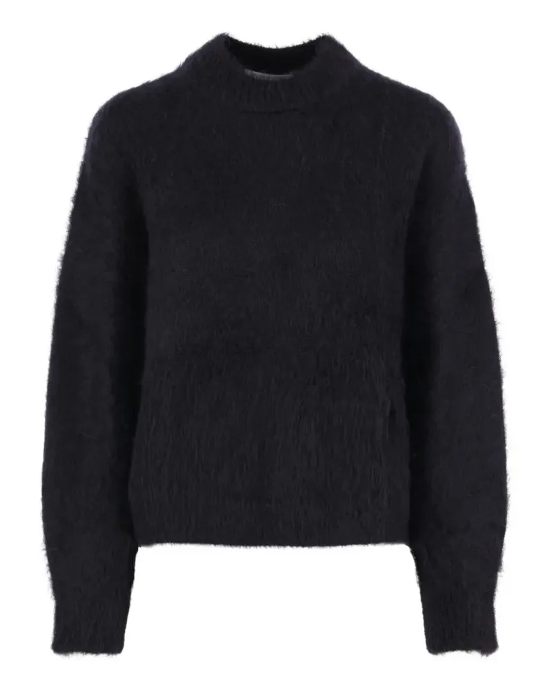 Cecilie Bahnsen brushed-finish mohair-blend sweater - Schwarz Schwarz
