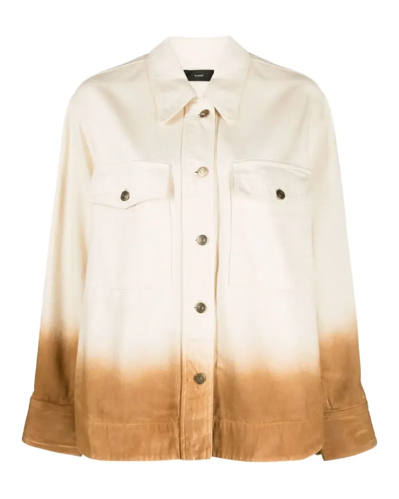 Alanui flap-pocket shirt - Weiß Weiß