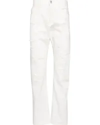 PRIVATE STOCK The Louis Straight-Leg-Jeans Weiß