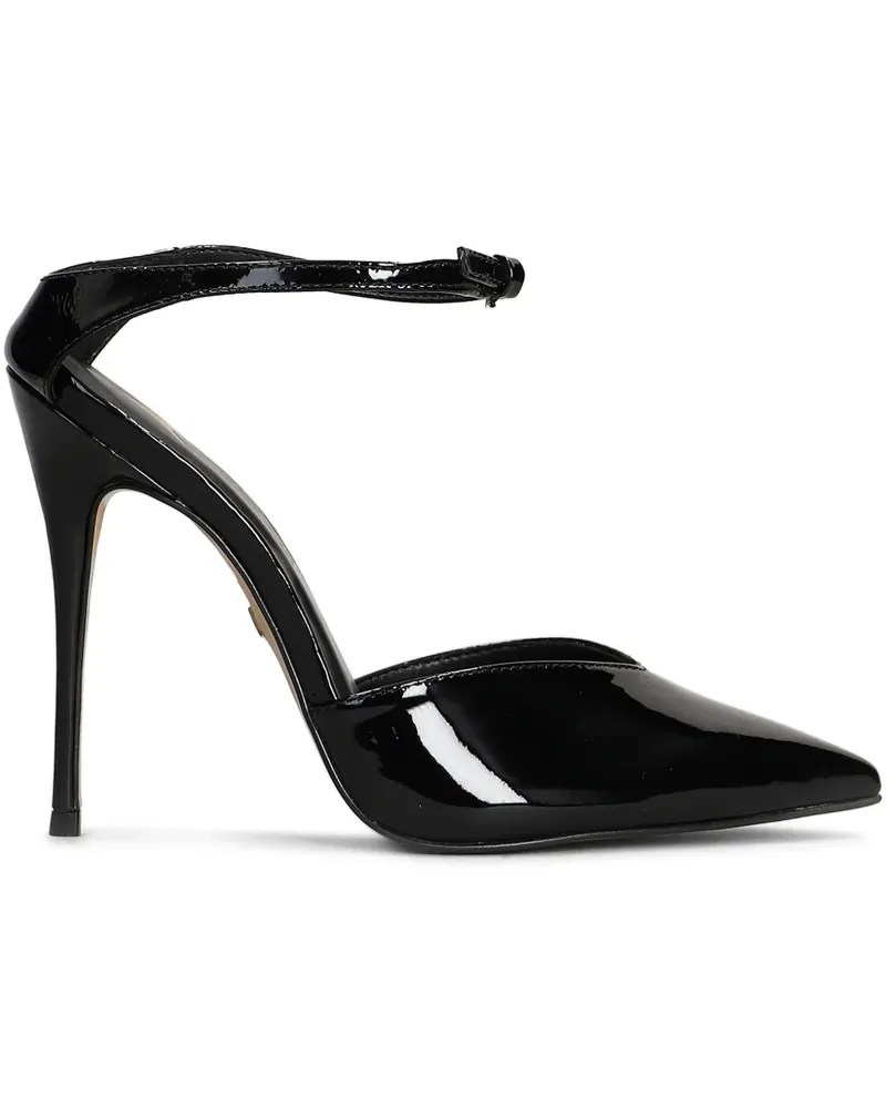CARRANO Pumps aus Leder 115mm - Schwarz Schwarz