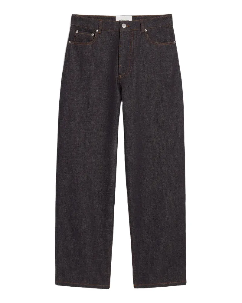 AMI Paris Baggy-Jeans aus Baumwolle - Blau Blau