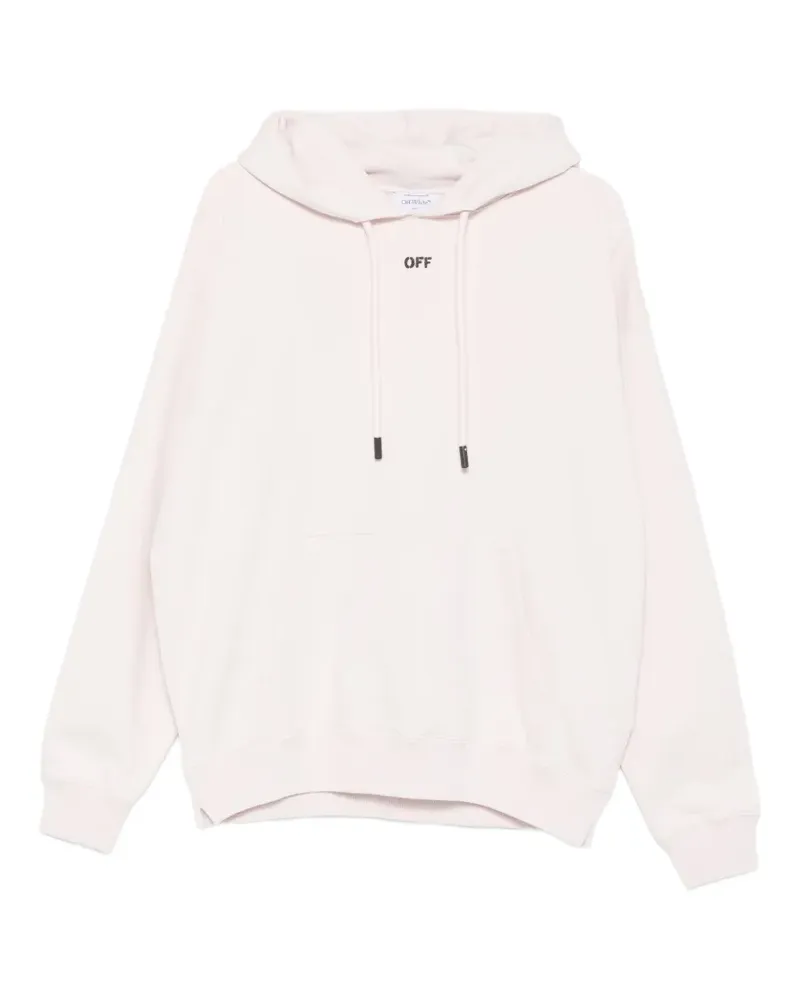 OFF-WHITE graphic hoodie - Rosa Rosa