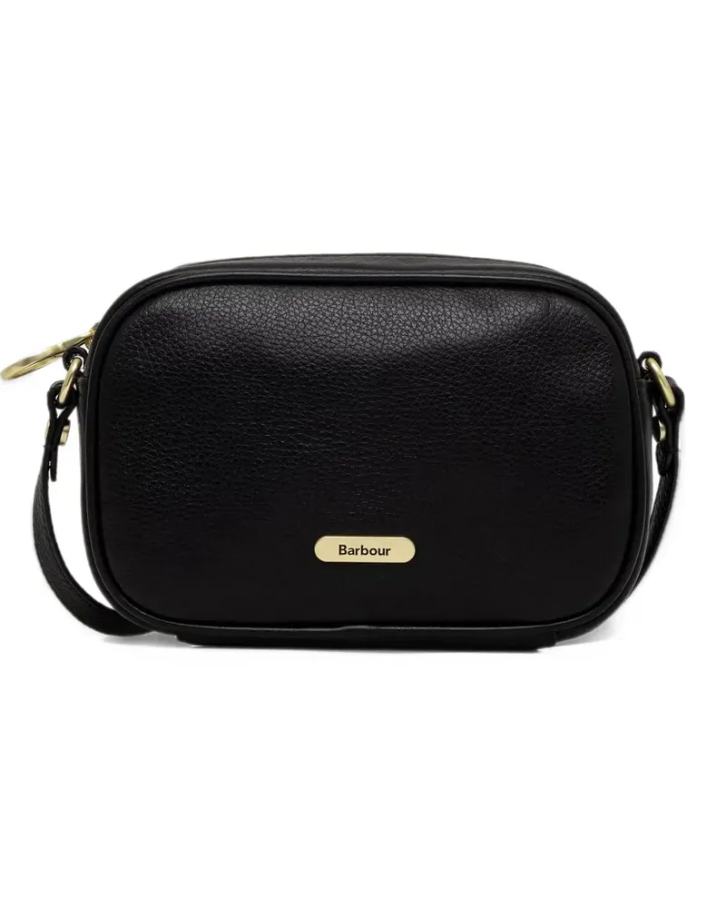 Barbour Daphne leather mini cross body bag - Schwarz Schwarz