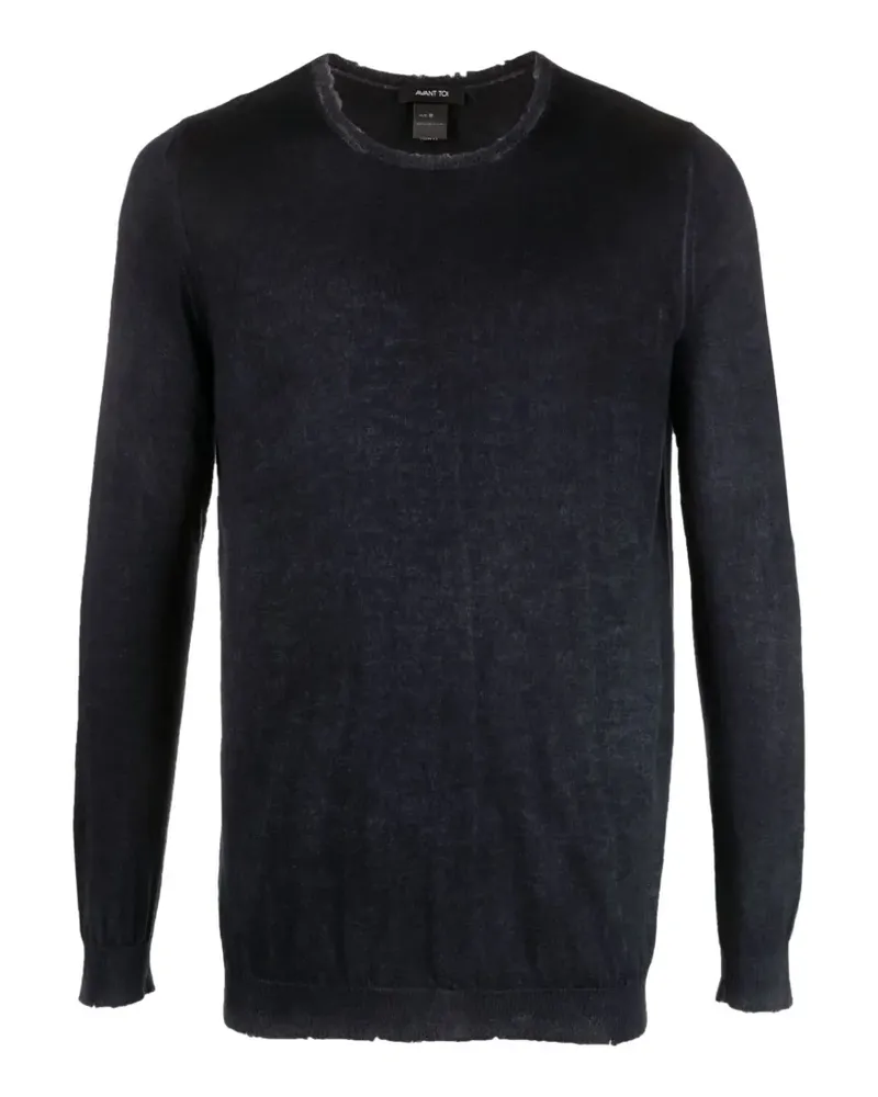 Avant Toi round-neck sweater - Blau Blau