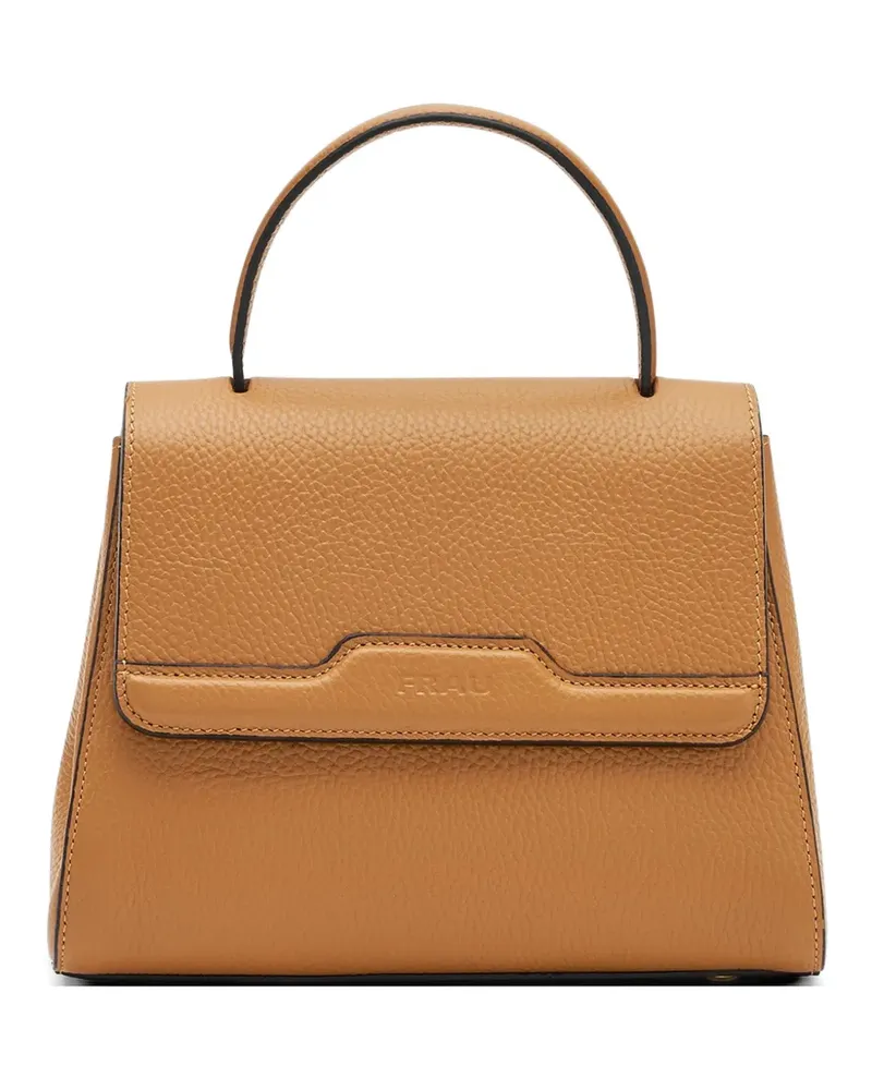 FRAU logo-debossed tote bag - Braun Braun