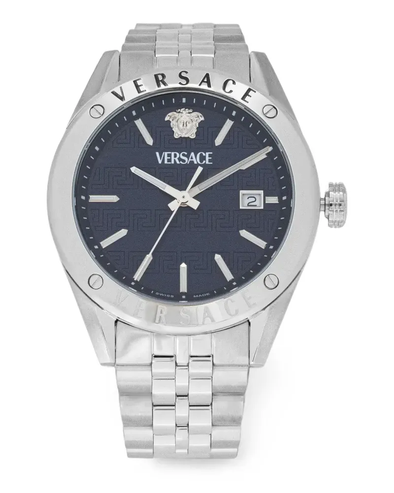 Versace link-bracelet 41mm watch - Blau Blau