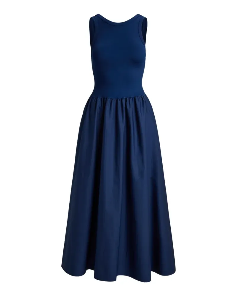 Ralph Lauren sleeveless A-line maxi dress - Blau Blau