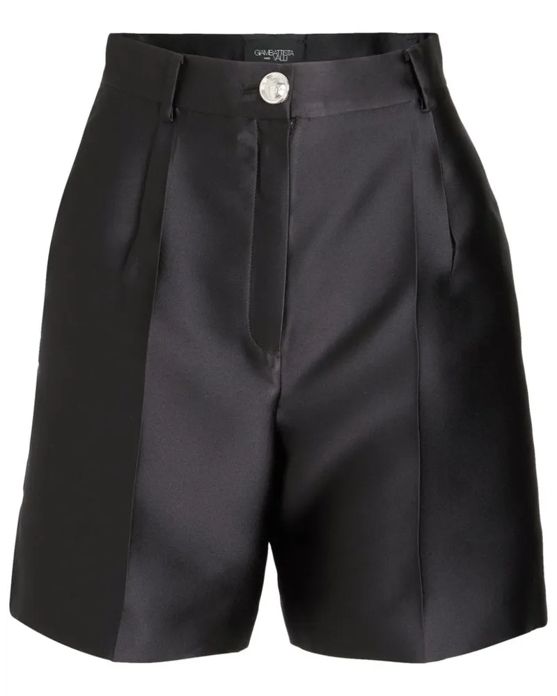 Giambattista Valli Shorts mit Falten - Schwarz Schwarz