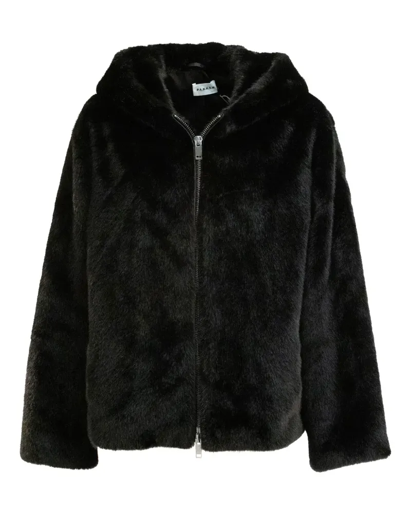 P.A.R.O.S.H. P.A.R.O H. Jacke mit Reißverschluss - Schwarz Schwarz