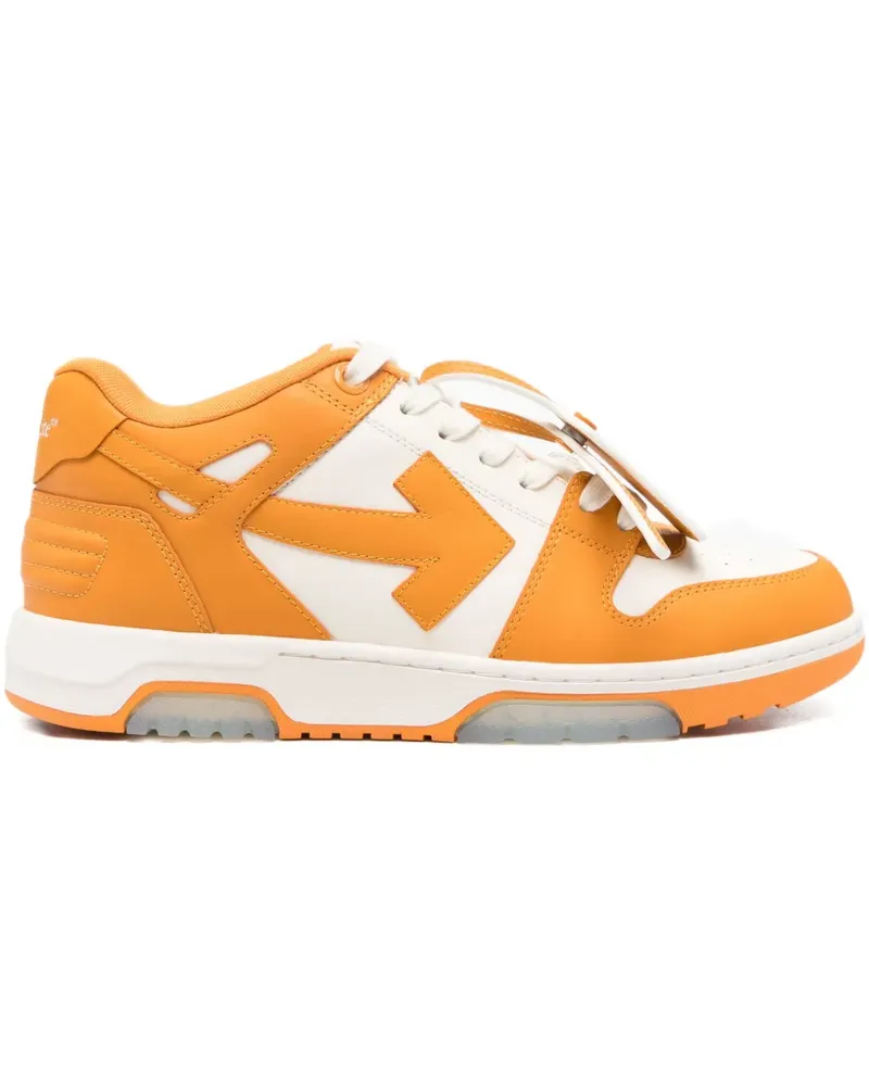 OFF-WHITE Arrow-logo sneakers - Orange Orange