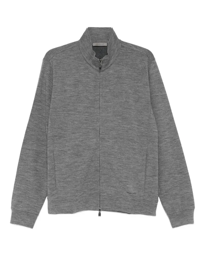 Corneliani zip-up cardigan - Grau Grau