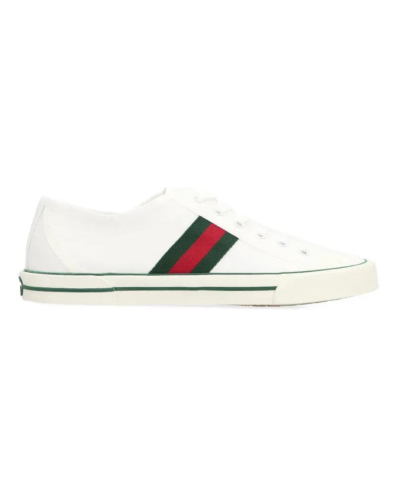 Gucci Sneakers mit Streifendetail - Weiß Weiß