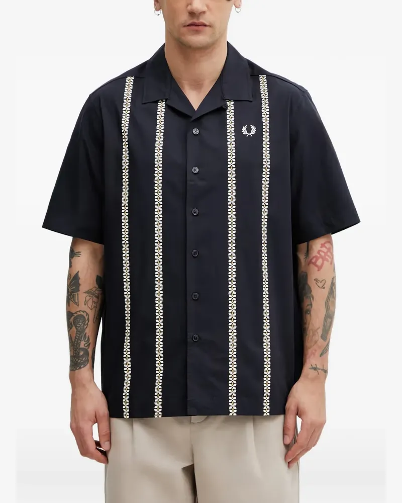 Fred Perry short-sleeve shirt - Blau Blau