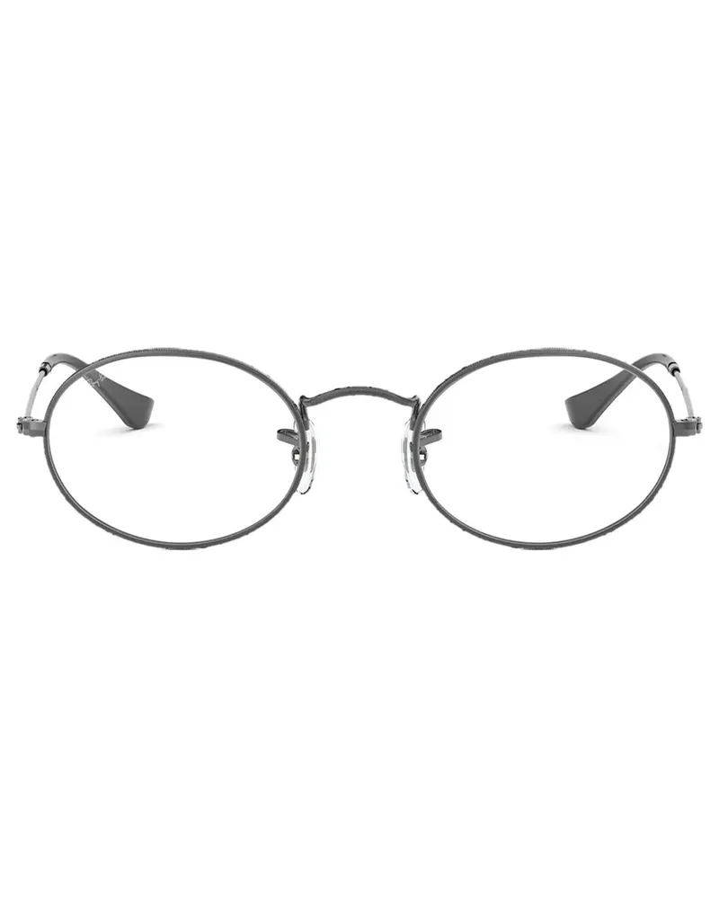 Ray Ban Ovale 0RX3547V Brille - Weiß Weiß