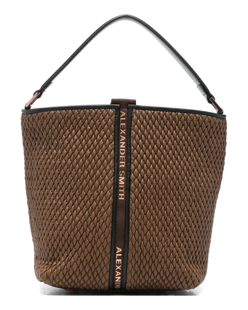 Alexander Smith Kleine gesteppte Julie Tote Bag - Braun Braun