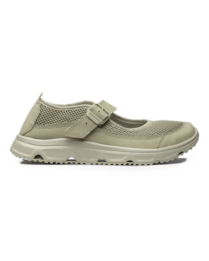 Salomon Sneakers mit Mesh-Einsätzen - Nude Nude