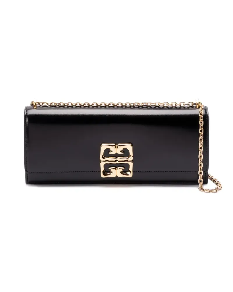 Givenchy 4G Liquid Clutch mit Kettendetail - Schwarz Schwarz