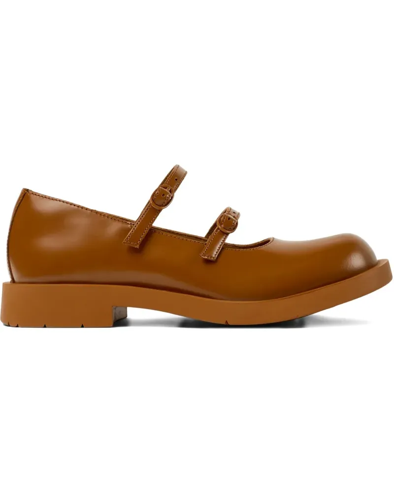 Camper Flache 1978 Pumps mit Doppelschnalle - 005 MEDIUM BROWN 1 005
