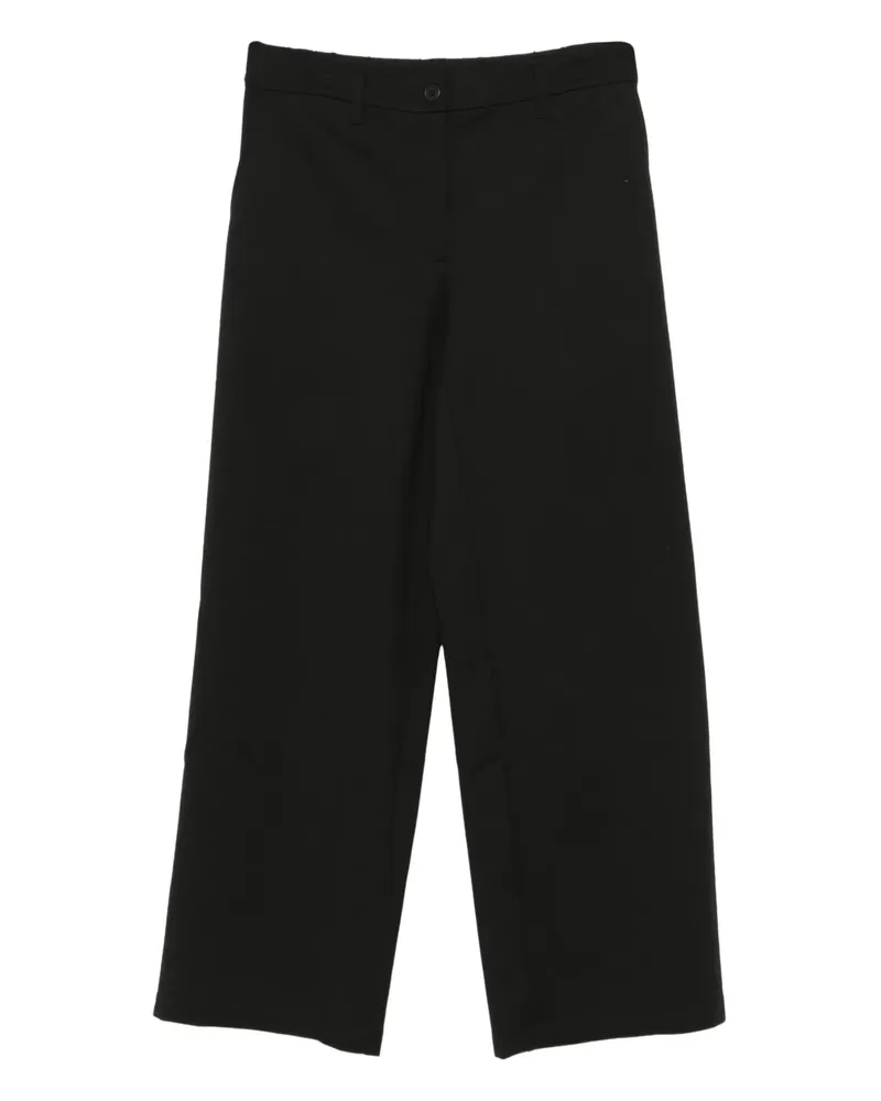 Eileen Fisher Hose mit weitem Bein - Schwarz Schwarz