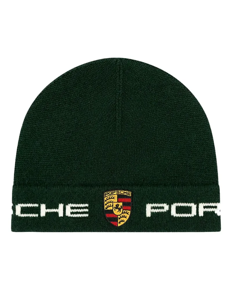 Aimé Leon Dore x Porsche Beanie mit Logo - Grün Grün