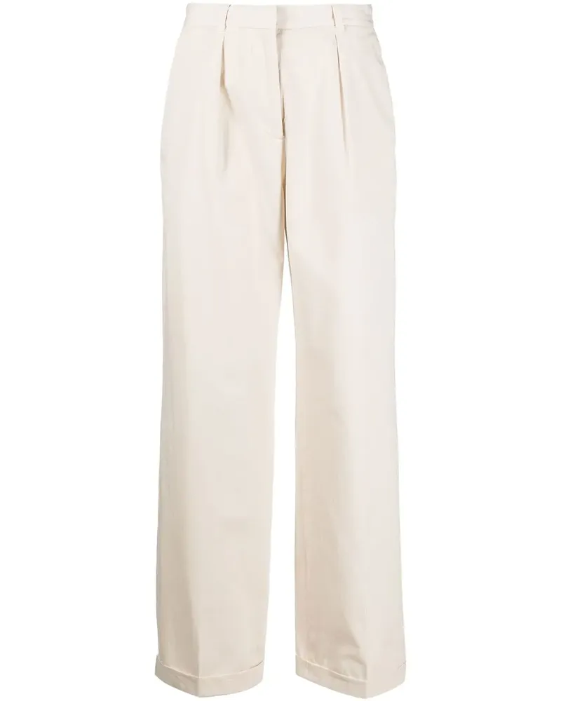 A.P.C. Hose mit geradem Bein - Nude Nude