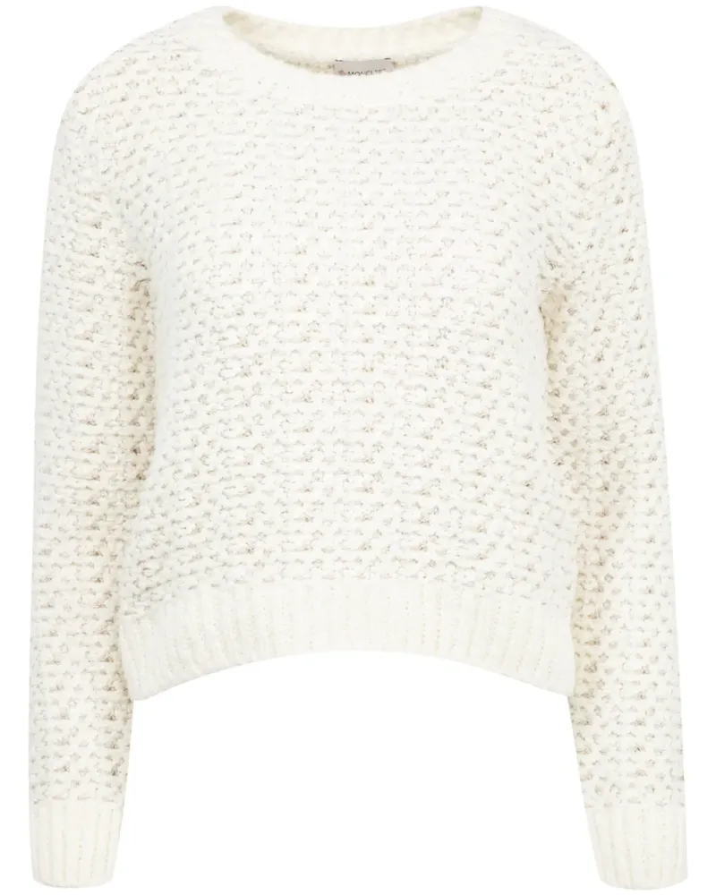 Moncler Pullover mit Rundhalsausschnitt - Nude Nude