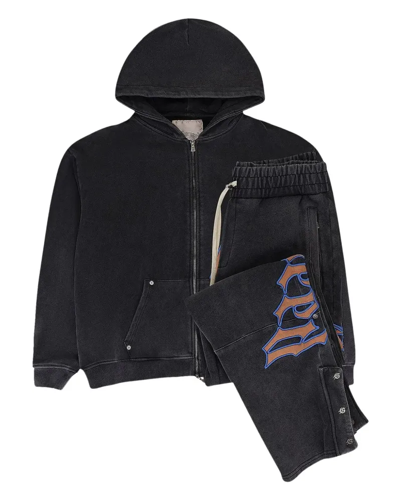 STADIUM GOODS Jogginghose mit Logo-Stickerei - Schwarz Schwarz