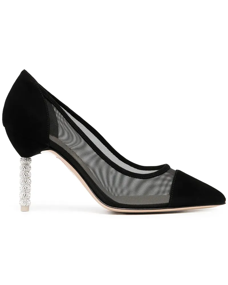 Sophia Webster Pumps mit Kristallen - Schwarz Schwarz