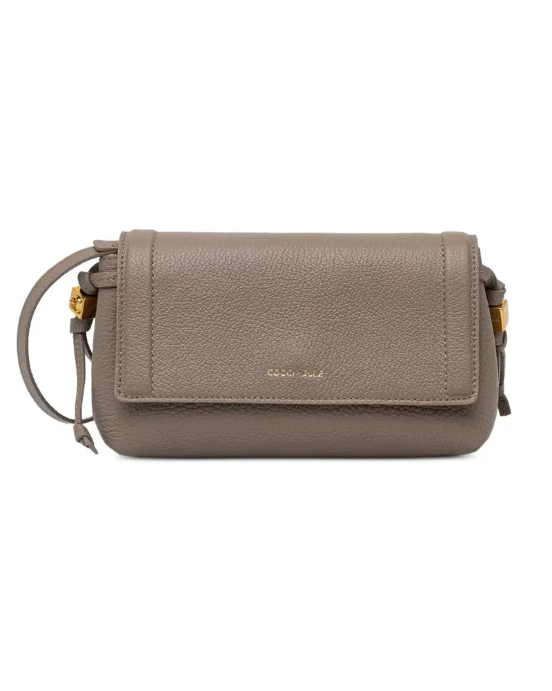 Coccinelle Mini  Thess Schultertasche - Grau Grau
