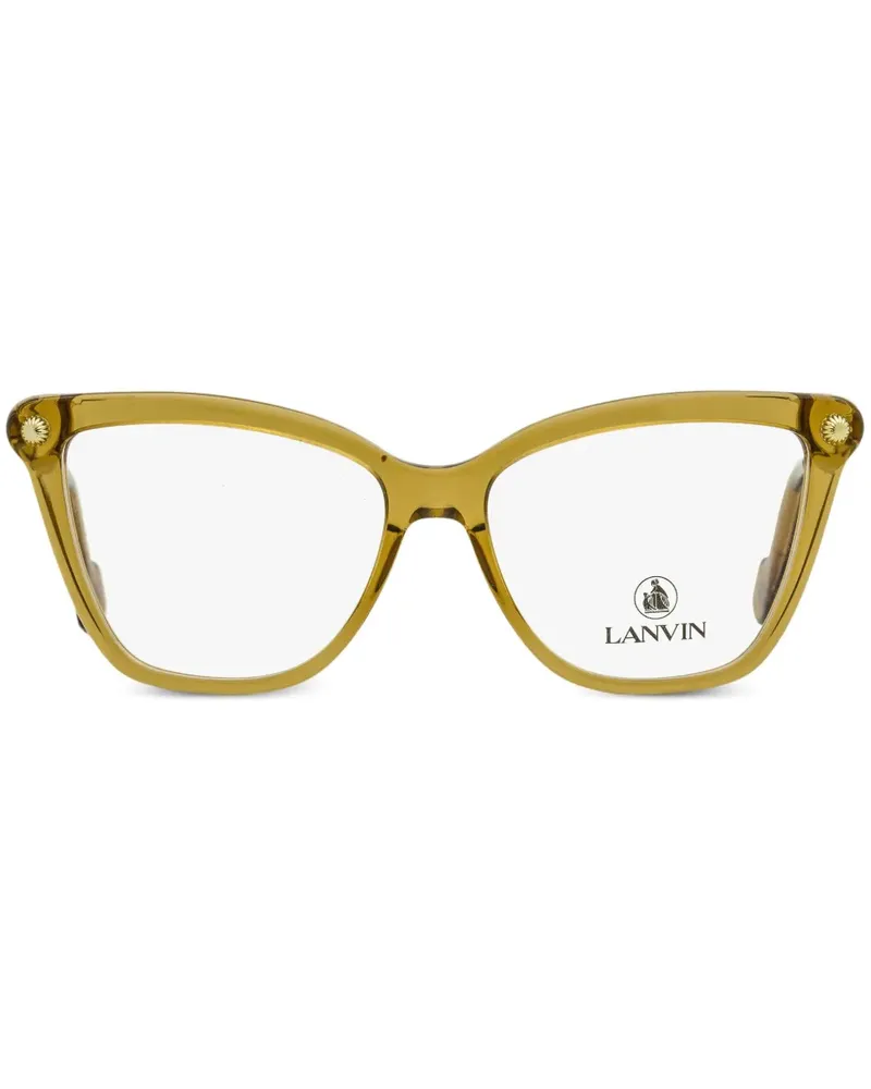 Lanvin Brille im Butterfly-Design - Gelb Gelb