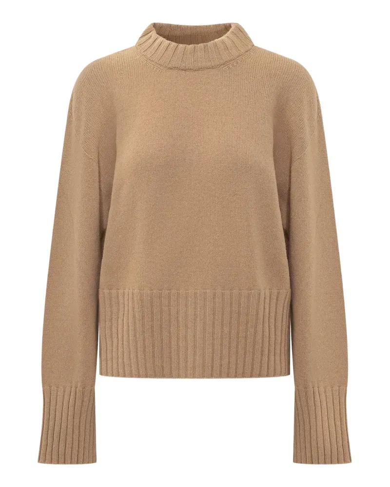 Laneus Gerippter Pullover - Braun Braun