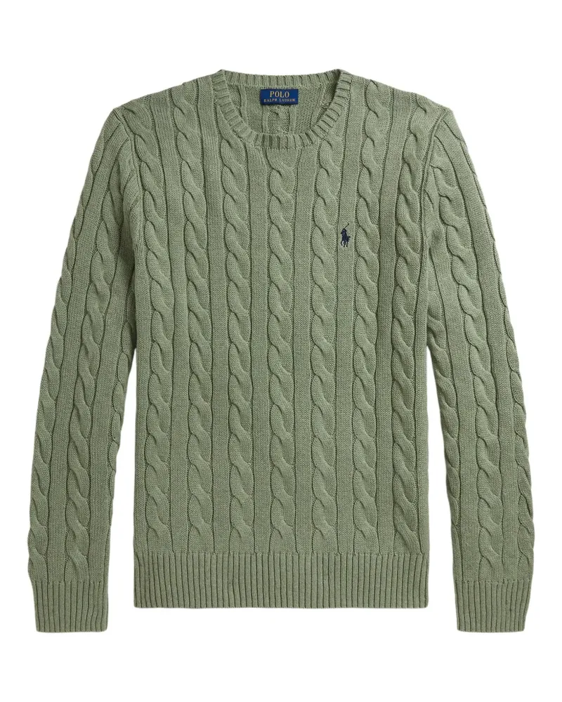 Ralph Lauren cable-knit long-sleeved sweater - Grün Grün