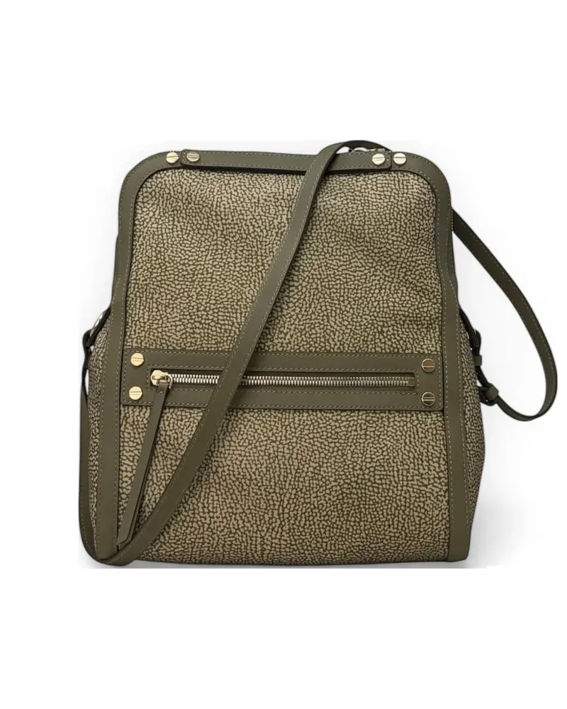Borbonese small Frame cross body bag - Grün Grün