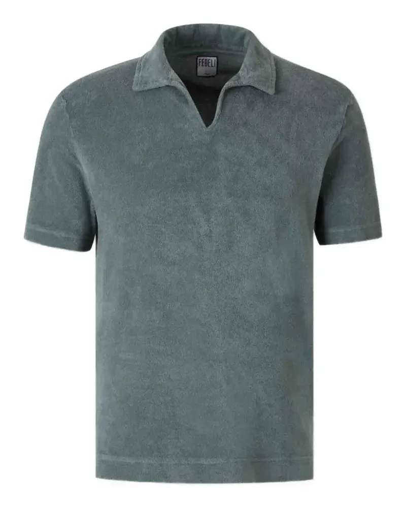 Fedeli V-neck T-shirt - Grün Grün
