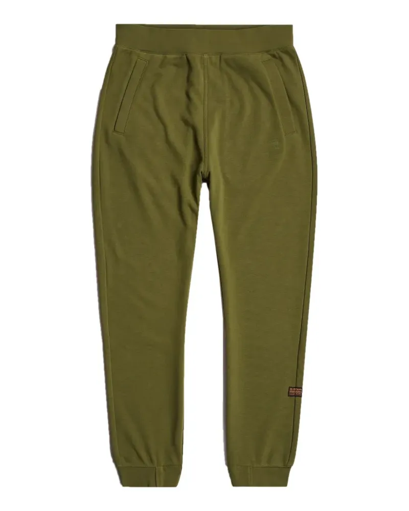G-STAR RAW Script Jogginghose mit Logo-Patch - Grün Grün