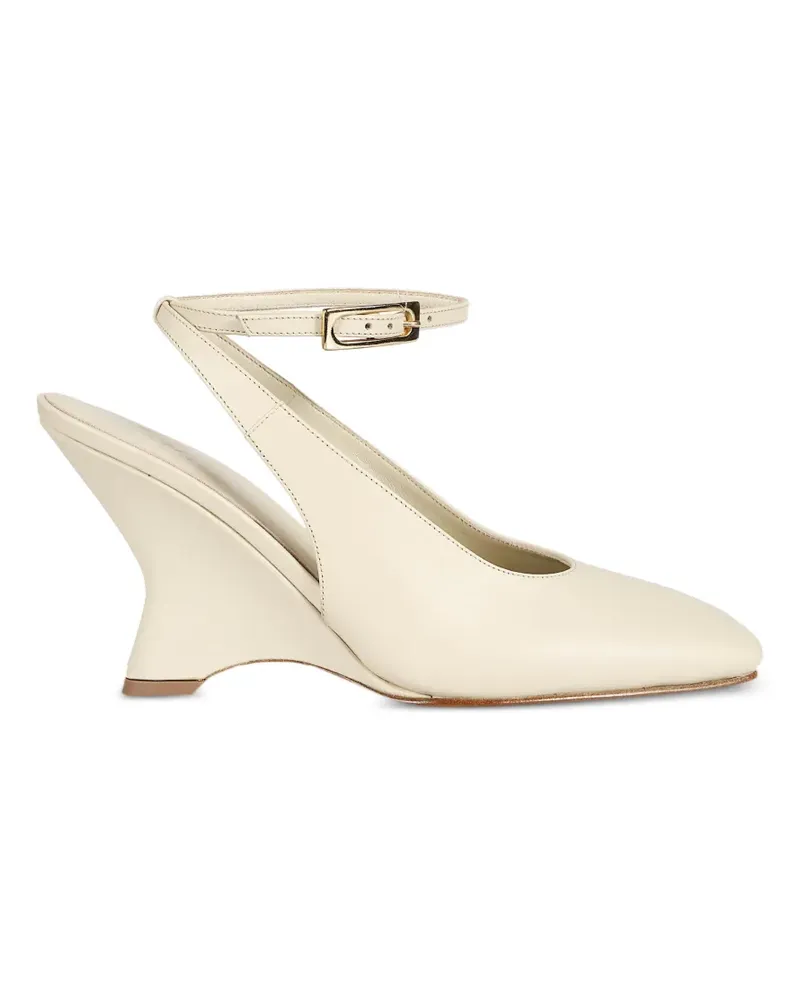 Gia Borghini Pumps mit eckiger Kappe - Nude Nude