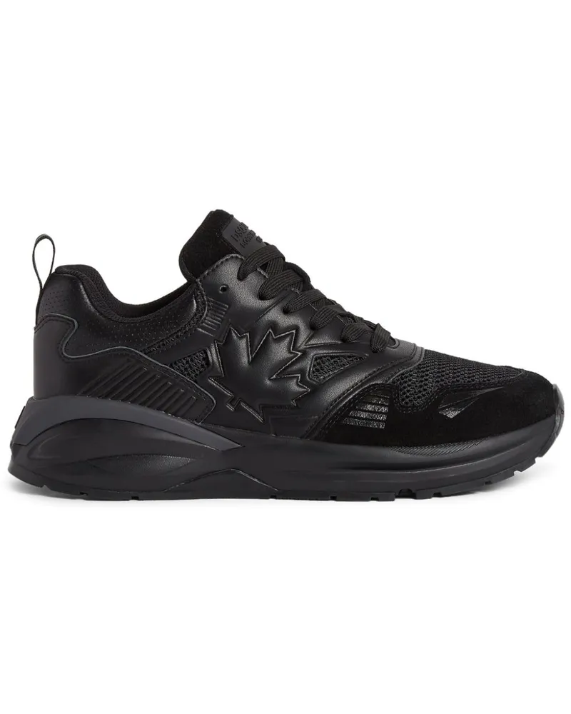 Dsquared2 Sneakers mit dicker Sohle - Schwarz Schwarz