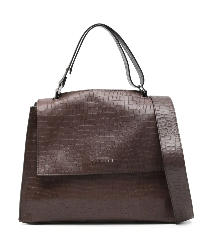 Orciani Mittelgroßer Sveva Shopper - Braun Braun