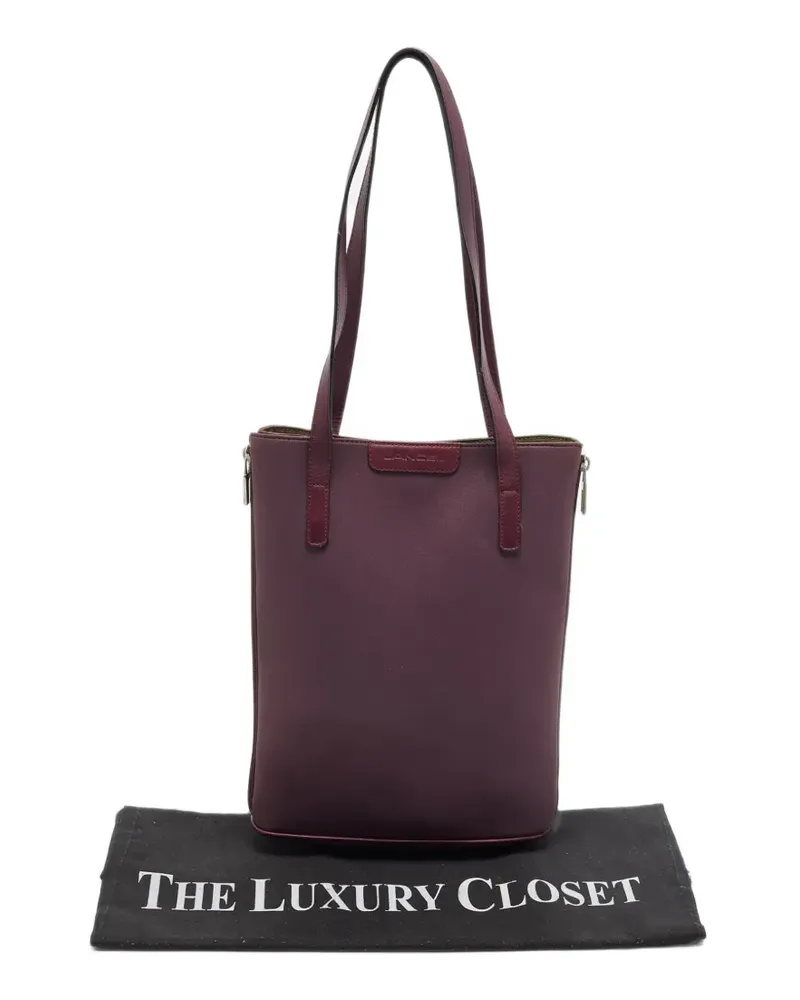 Lancel Handtasche mit Reißverschluss - Violett Violett
