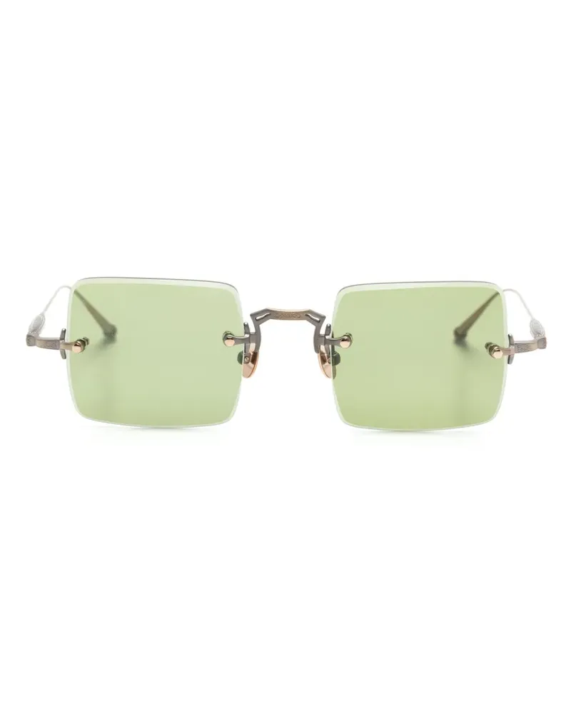 MATSUDA Eckige M5001 Sonnenbrille - Grün Grün