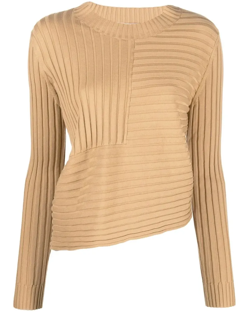 Stella McCartney Asymmetrisches Top - Nude Nude