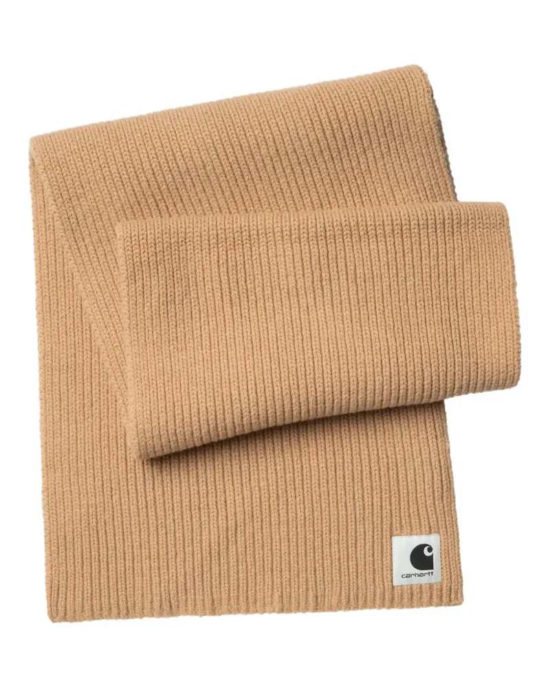 Carhartt WIP Mira Schal aus geripptem Strick - Nude Nude