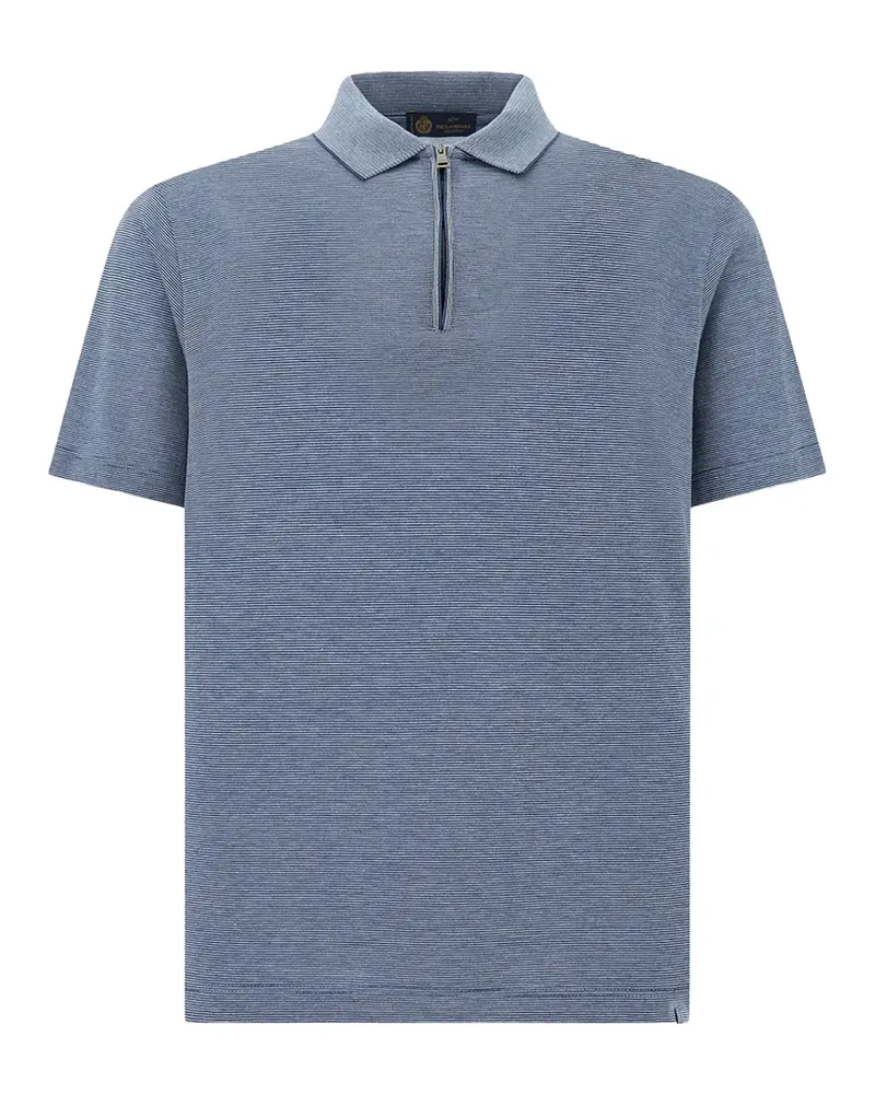 Paul & Shark zip polo shirt - Blau Blau