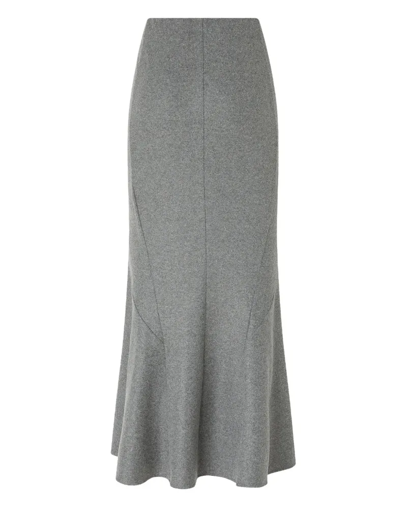 Pinko Midirock mit Faltensaum - Grau Grau