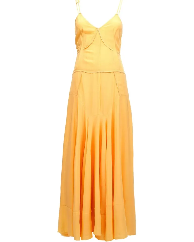 SPORTMAX Cancan Kleid - Orange Orange