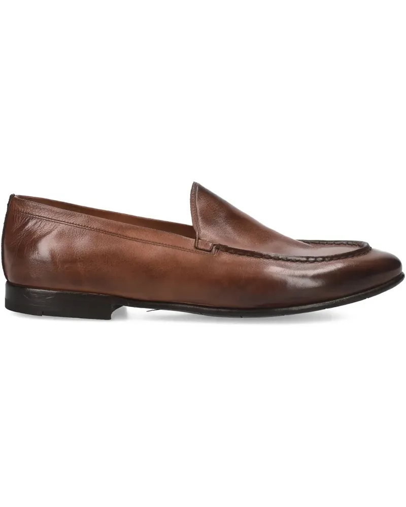 Premiata Bestickte Loafer - Braun Braun